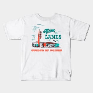 Alien Lanes ∆ Retro Style Original Design Kids T-Shirt